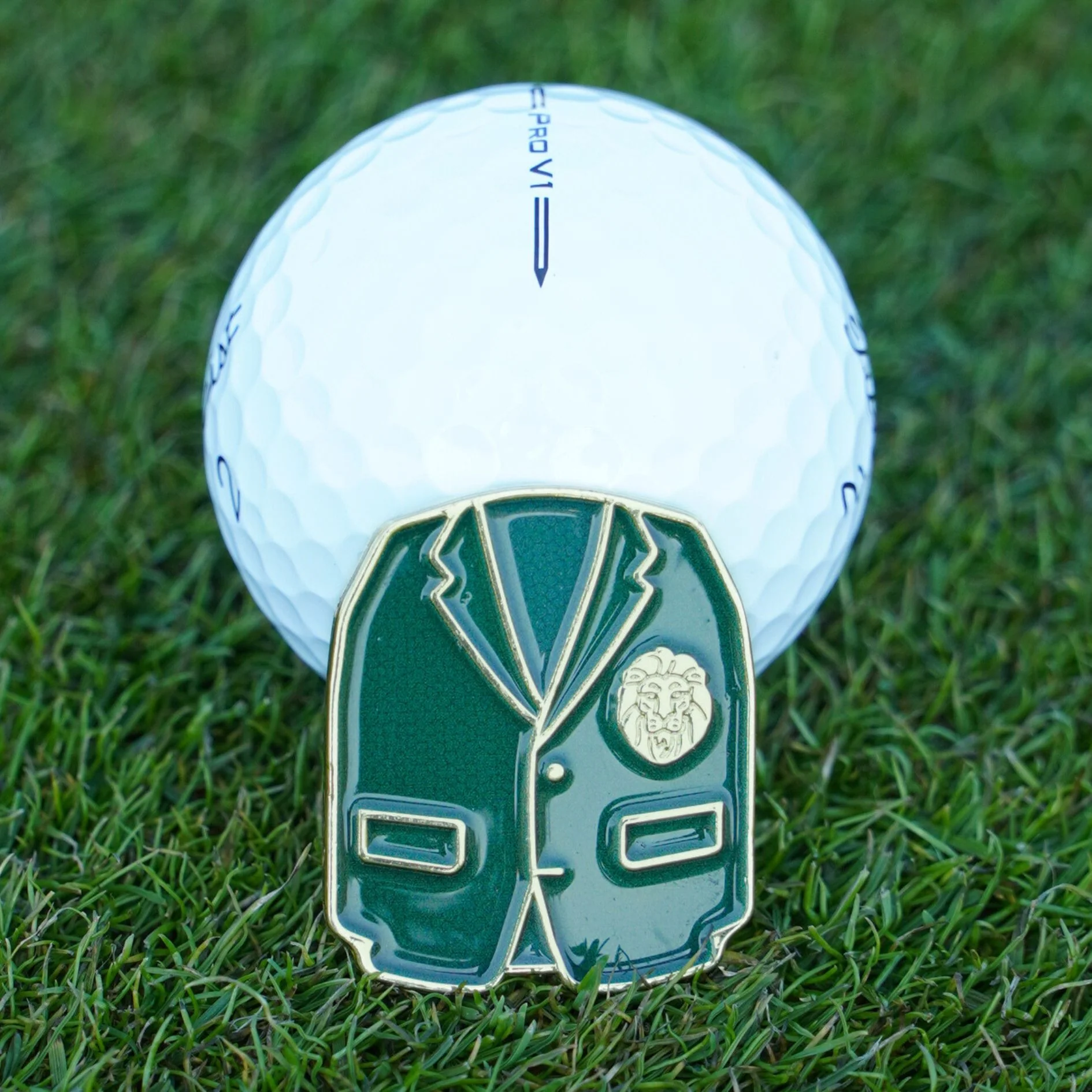 Green Jacket Ball Marker