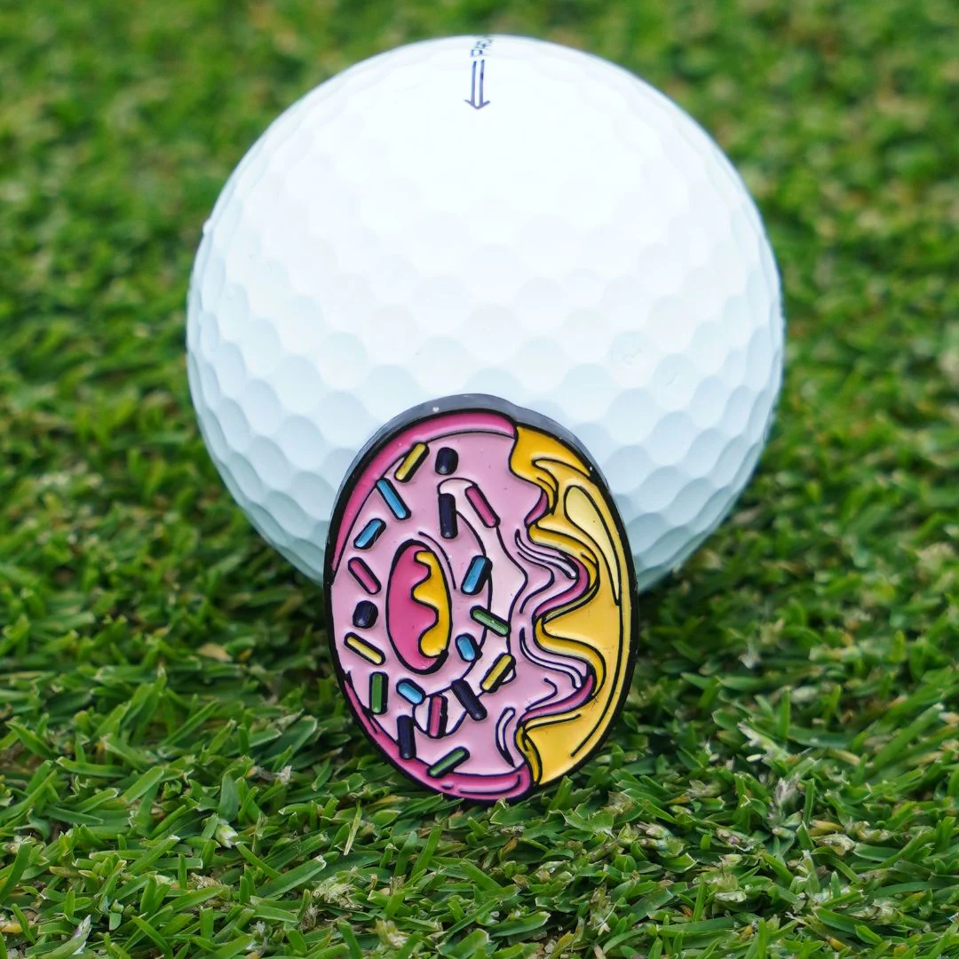 Iced Donut Ball Marker
