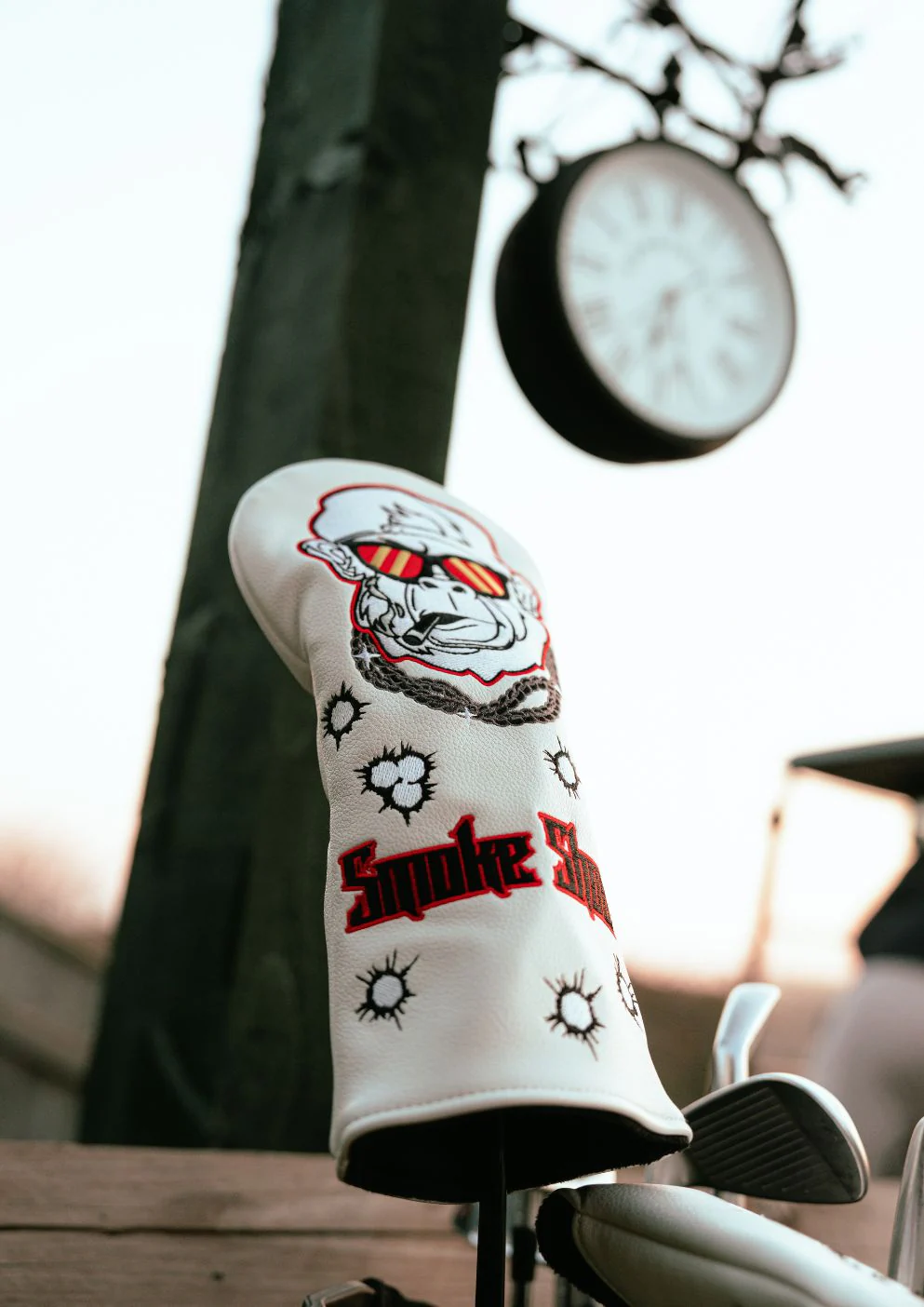 Smoke Show White 3w Headcover - Image 2